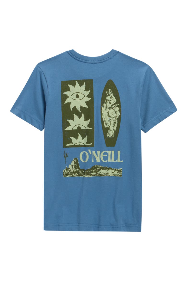 Kids' Elsinore Cotton Graphic T-Shirt, Alternate, color, CAPTAINS BLUE