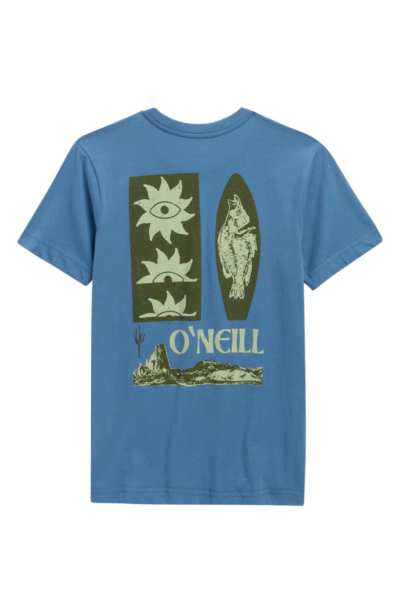 O'Neill Kids' Elsinore Cotton Graphic T-Shirt, Alternate, color, Captains Blue