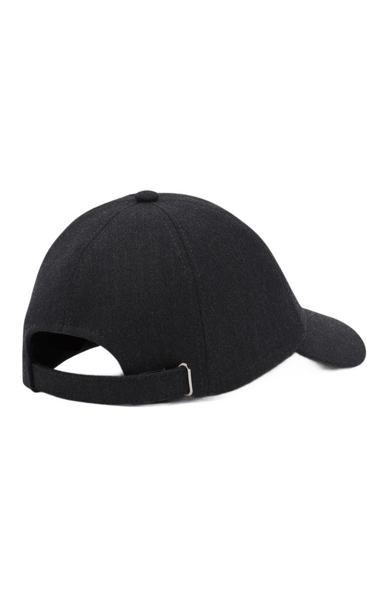 Lanvin SCRIPT WOOL CAP, Alternate, color, 
