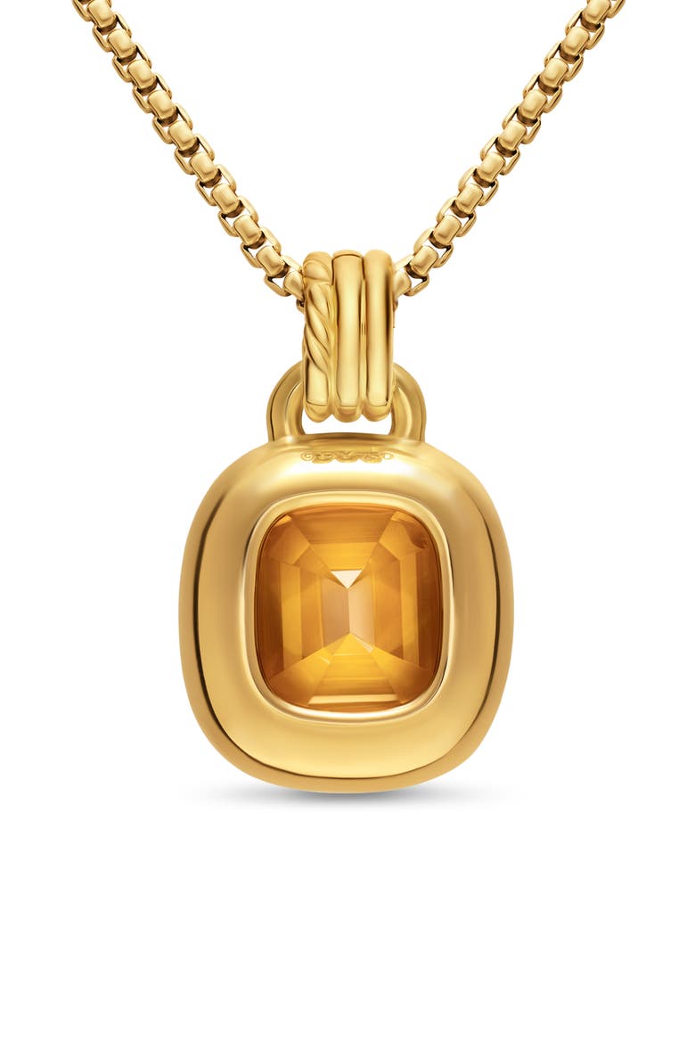DY Mercer® Semiprecious Stone Amulet, Alternate, color, CITRINE DIAMOND