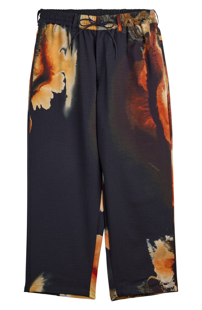 Y-3 Allover Print Sport Uniform Track Pants, Alternate, color, Black/ Multicolor