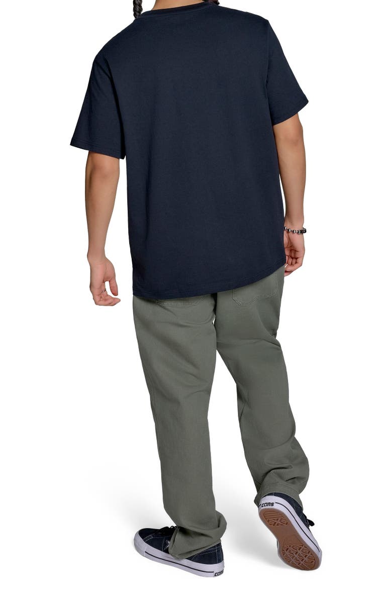 Converse Chuck Taylor All Star Logo T-Shirt, Alternate, color, Converse Black