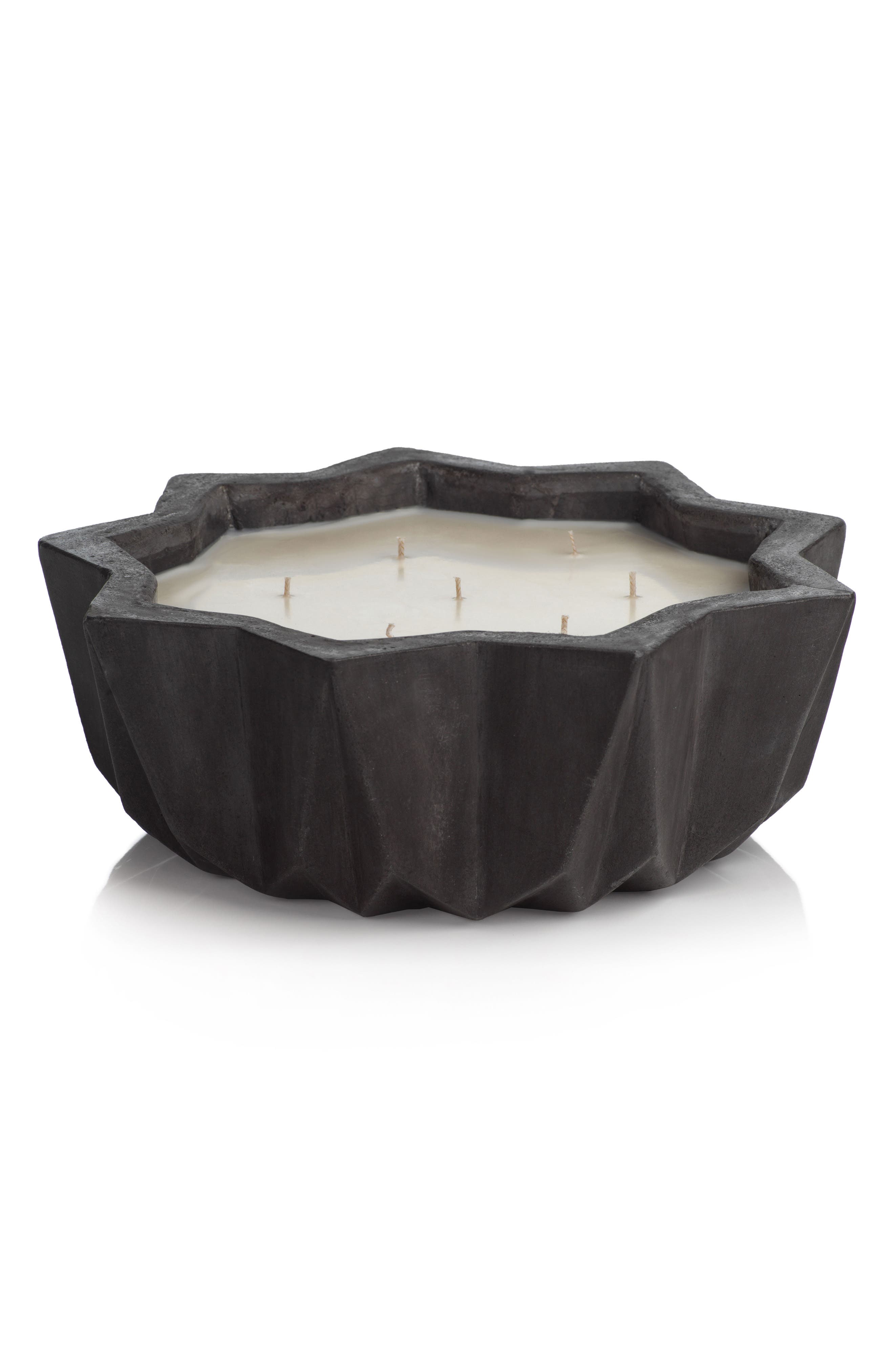 Zodax Villa Nouza 7-Wick Concrete Candle