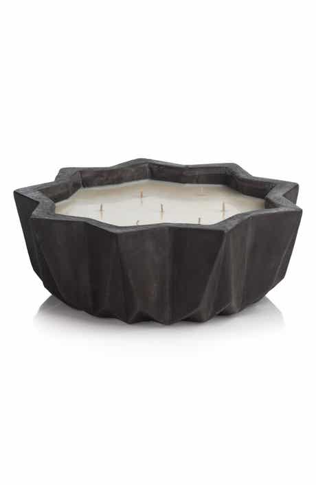 Zodax Villa Nouza 7-Wick Concrete Candle