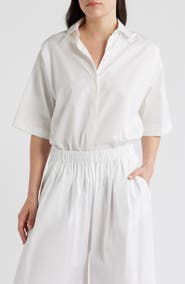 BOSS Bimina Cotton Button-Up Shirt