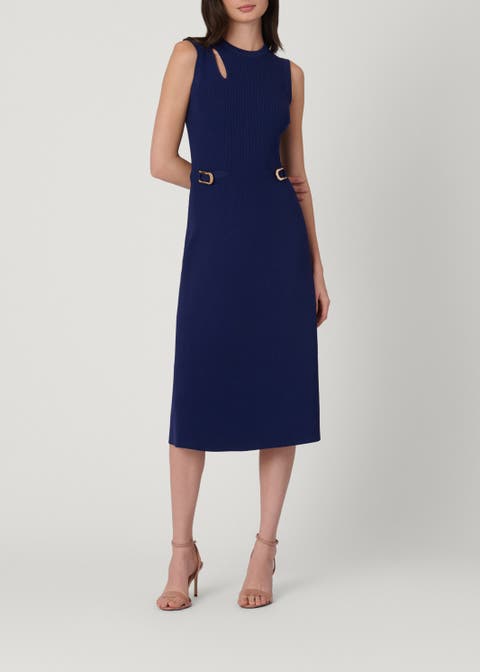 Buckle Knit Fleur Dress