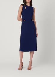 Shoshanna Buckle Knit Fleur Dress
