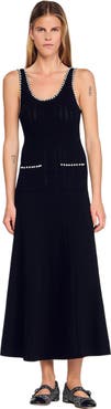 SANDRO Beaded dress