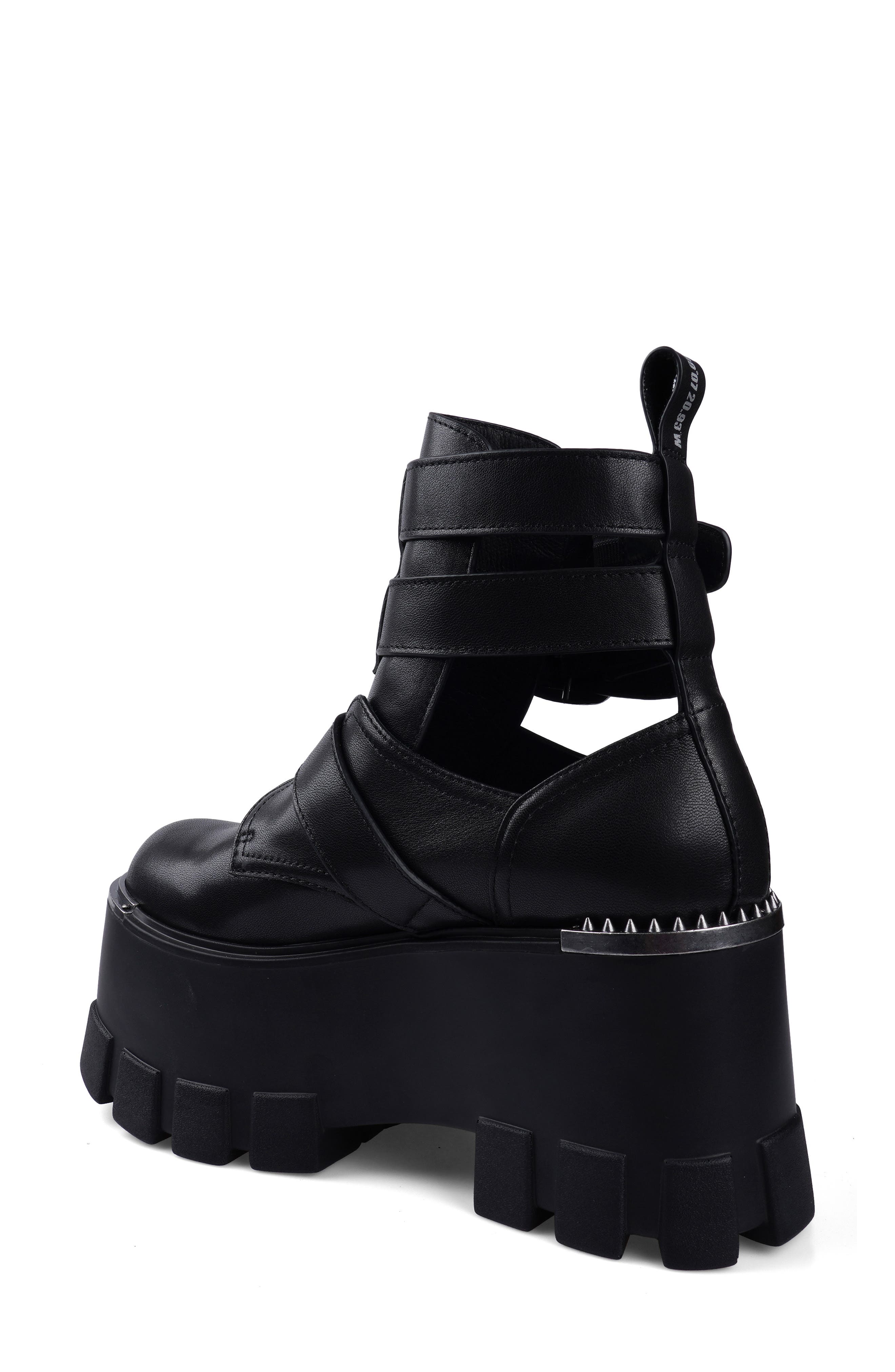 ZIGI Irana Platform Bootie, Alternate, color, Black