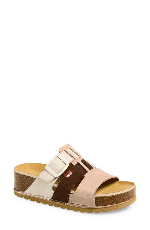 Naoshima Three-Strap Slide Sandal (Women)