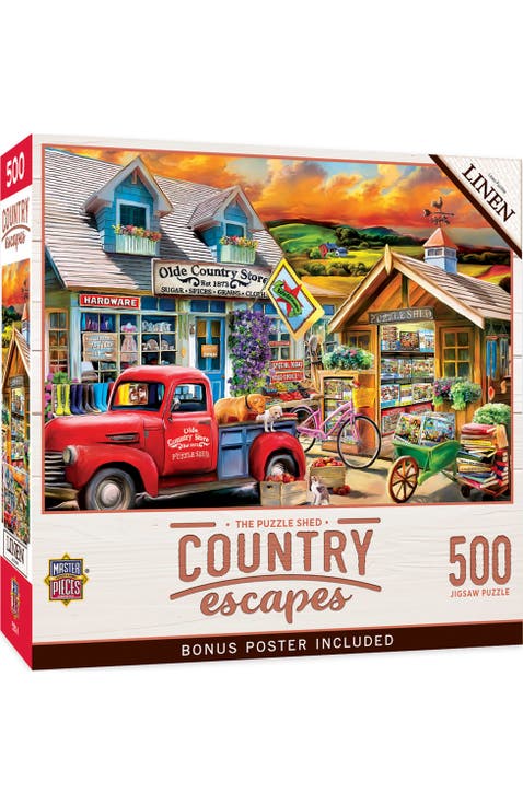The Puzzle Shed 500 Piece Jigsaw Puzzle