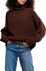 Free People Swim Too Deep Turtleneck Sweater