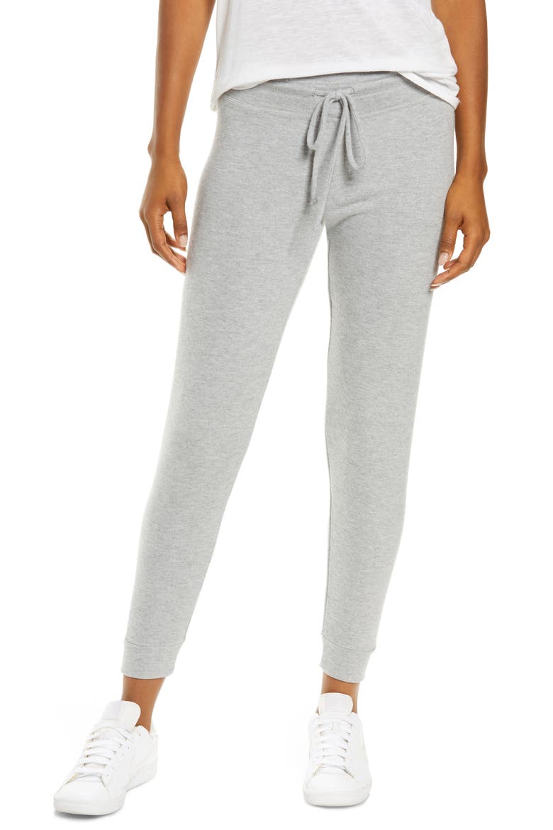 Lounge Around Jogger Pants, Main, color, LIGHT HEATHER GRAY
