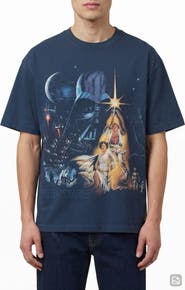 ISAAC MORRIS Star Wars Poster Graphic T-Shirt