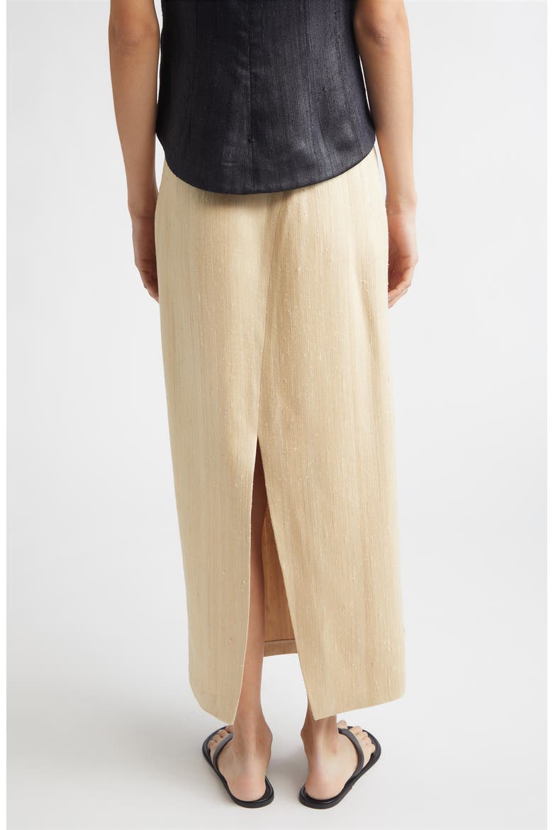 Lea Silk Blend Skirt, Alternate, color, SAND