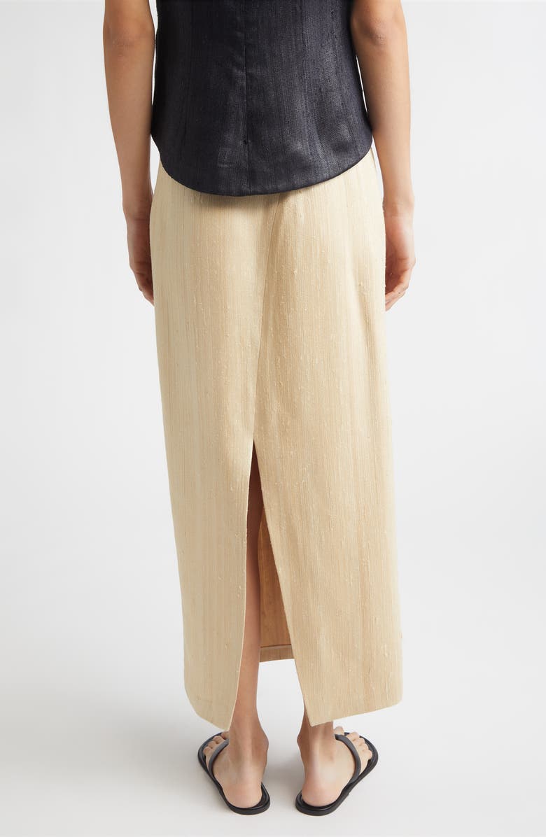 PARTOW Lea Silk Blend Skirt, Alternate, color, Sand