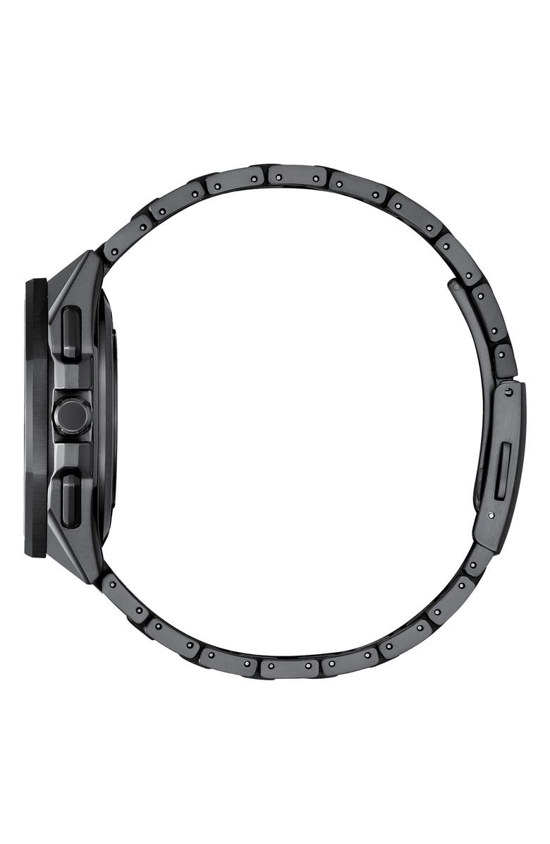 Citizen Attesa Satellite Wave GPS Eco-Drive Super Titanium<sup>™</sup> Bracelet Watch, 43.2mm, Alternate, color, Gray