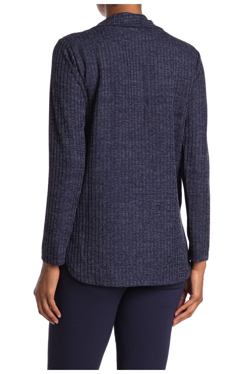 MAX STUDIO Cowl Neck Rib Knit Top, Alternate, color,