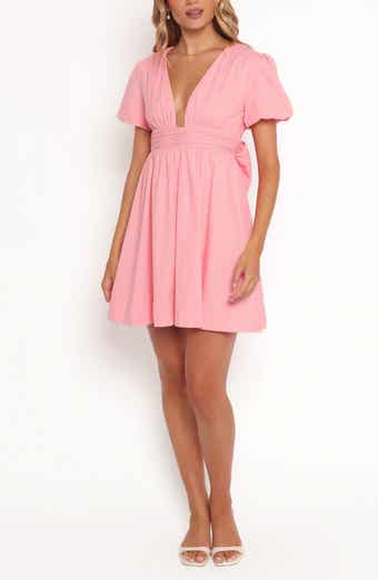 Petal & Pup Myrtle Back Bow Minidress