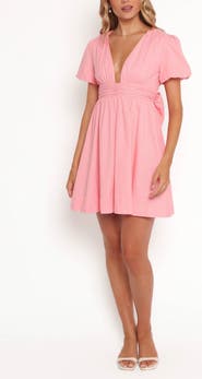 Petal & Pup Myrtle Back Bow Minidress