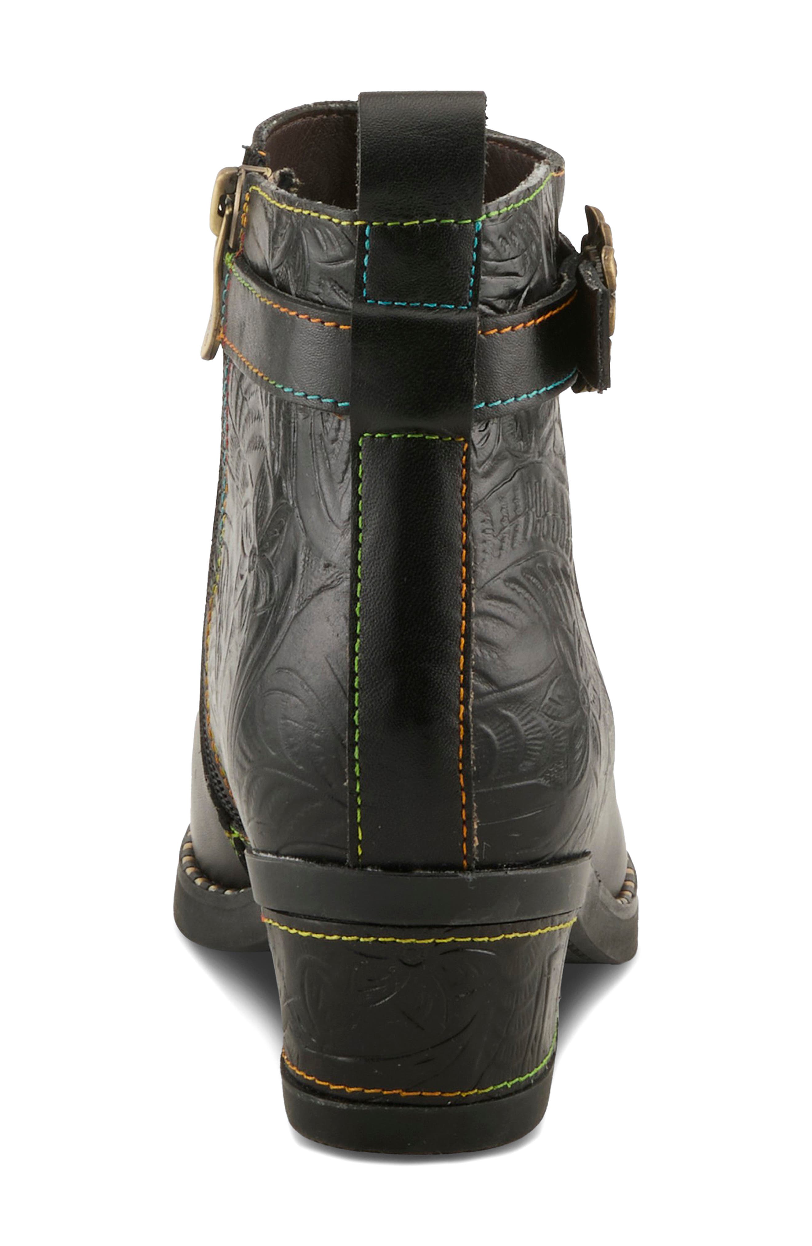 L'Artiste by Spring Step Acree Bootie, Alternate, color, Black