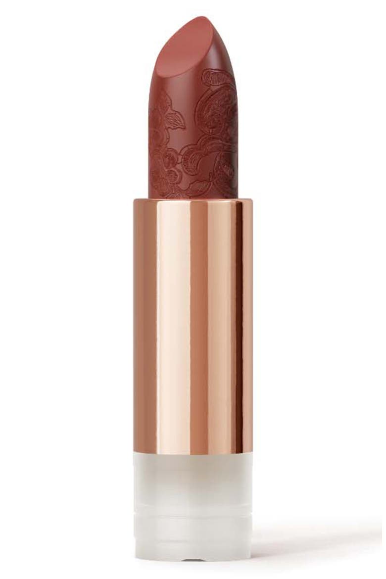 Refillable Matte Silk Lipstick (Nordstrom Exclusive), Main, color, TERRACOTTA RED REFILL