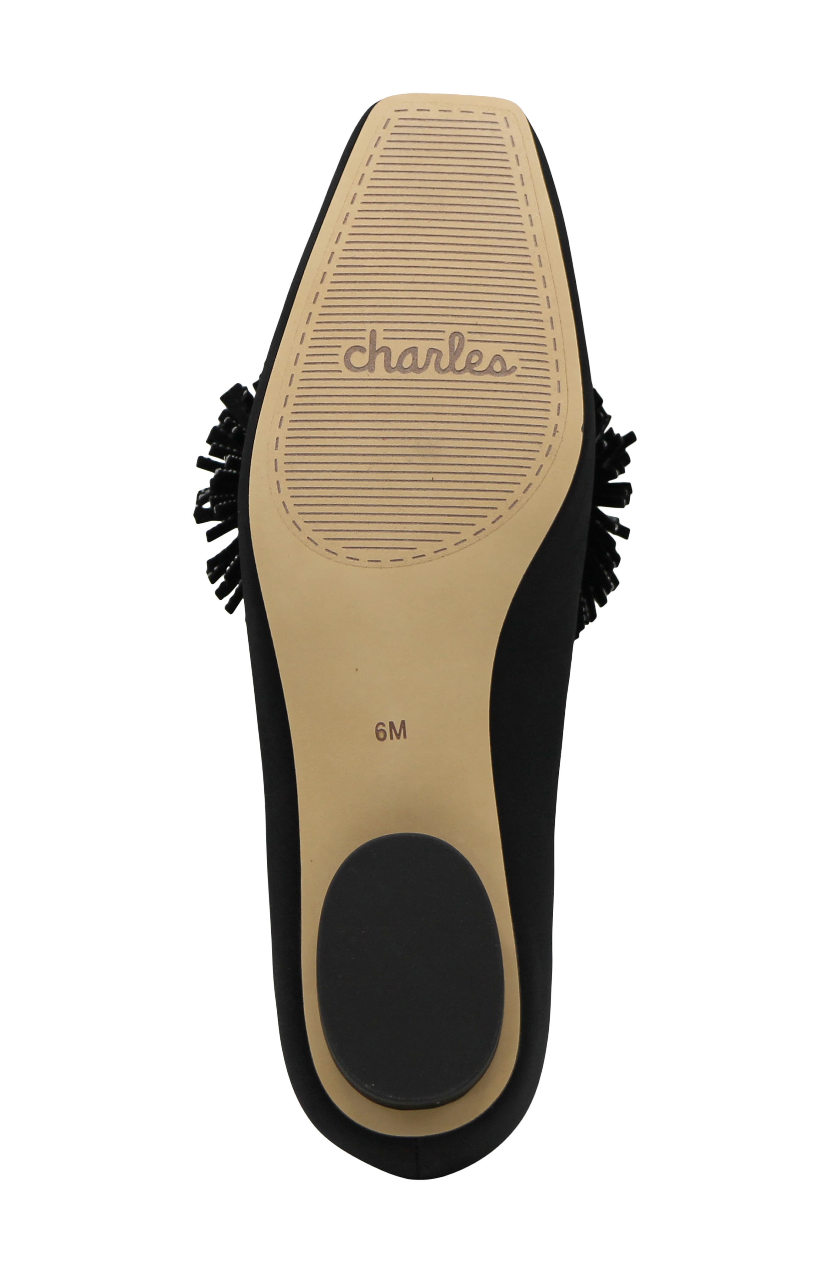 Charles by Charles David Vegass Loafer, Alternate, color, Black Satin