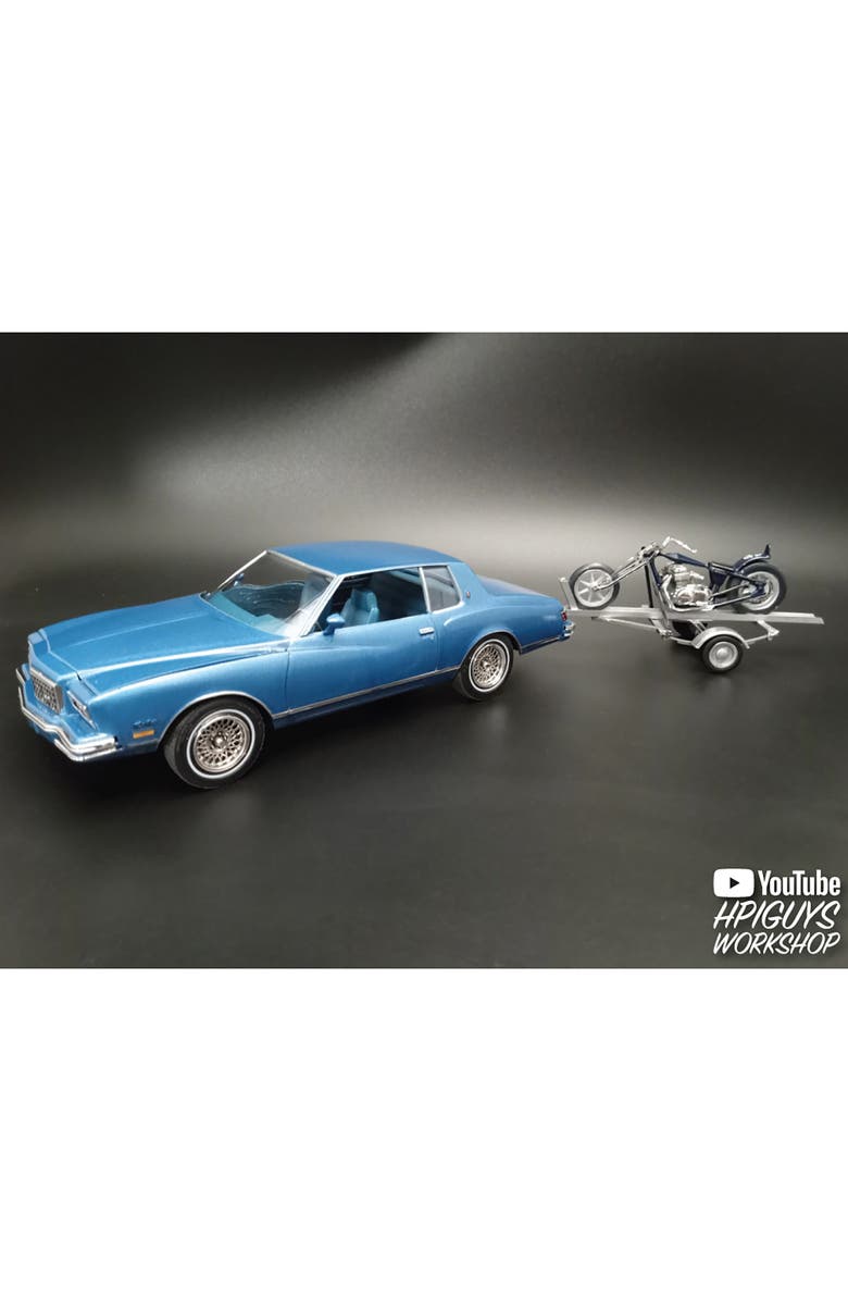 MPC 1980 Chevy Monte Carlo Class Action 2T 1 to 25 Scale Model Kit, Alternate, color, Multicolored