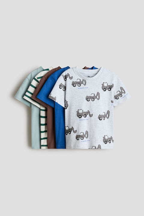 5-pack Jersey T-shirts