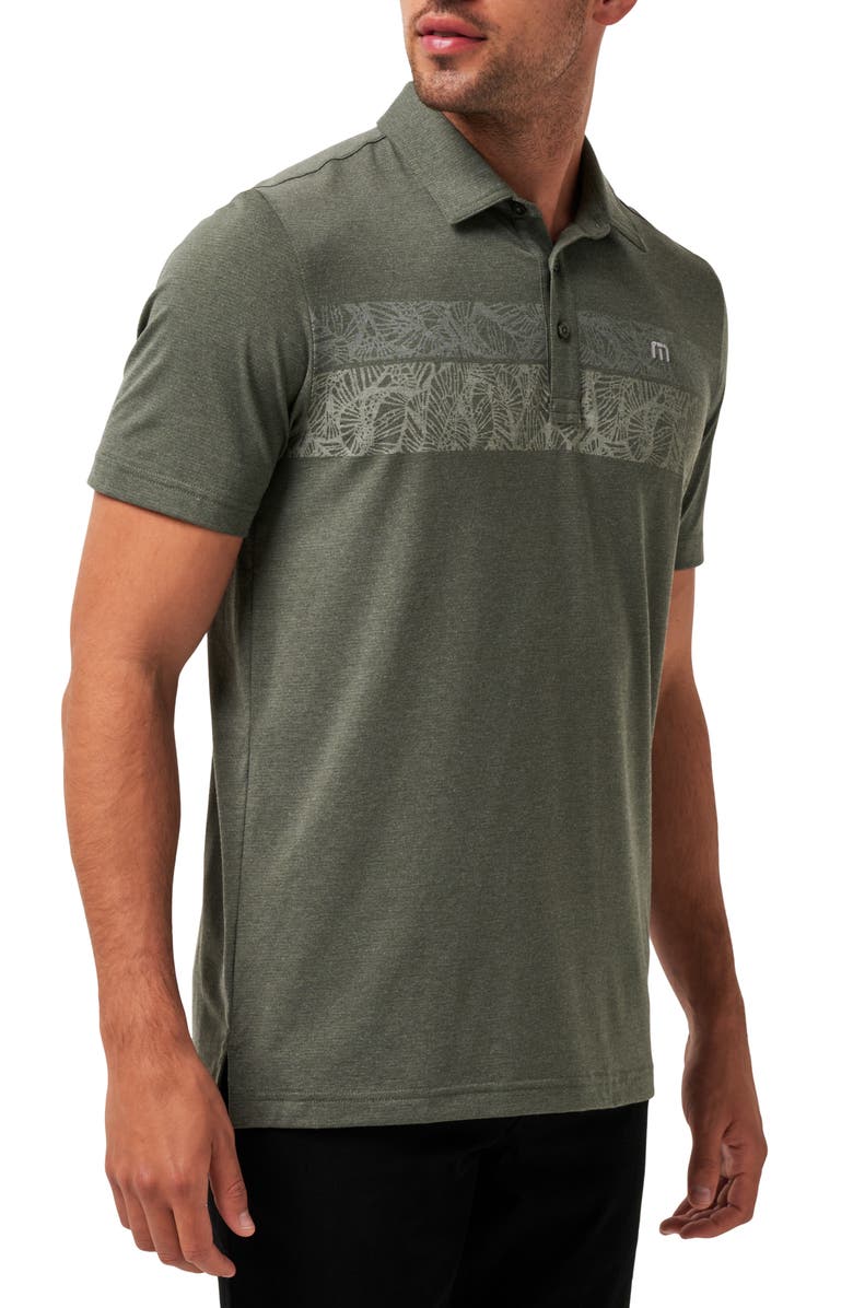 TravisMathew Forest Canyon Polo, Alternate, color, Dark Olive