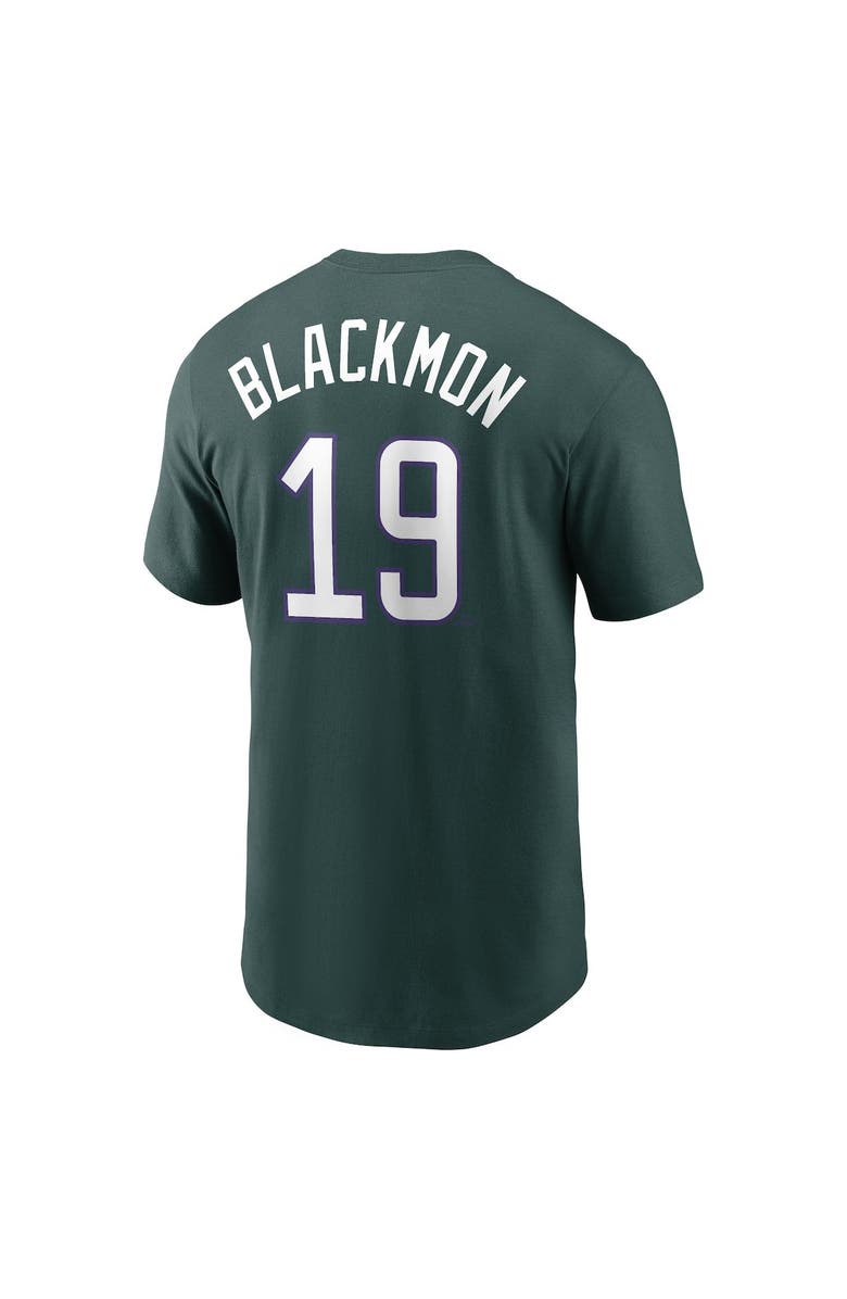 Nike Men's Nike Charlie Blackmon Green Colorado Rockies City Connect Name & Number T-Shirt, Alternate, color, 