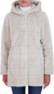 Sebby Hooded Faux Fur Jacket