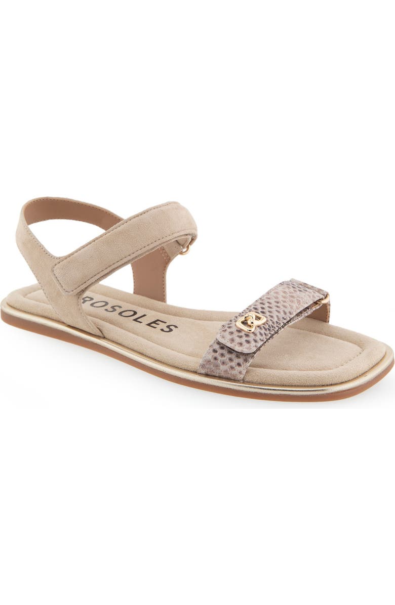 Aerosoles Bruna Sandal, Main, color, Roccia Snake Print Leather