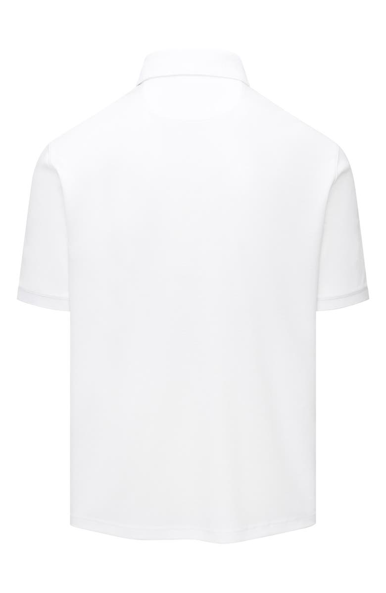 Eastside Golf Core Cotton Blend Piqué Polo, Alternate, color, Bright White