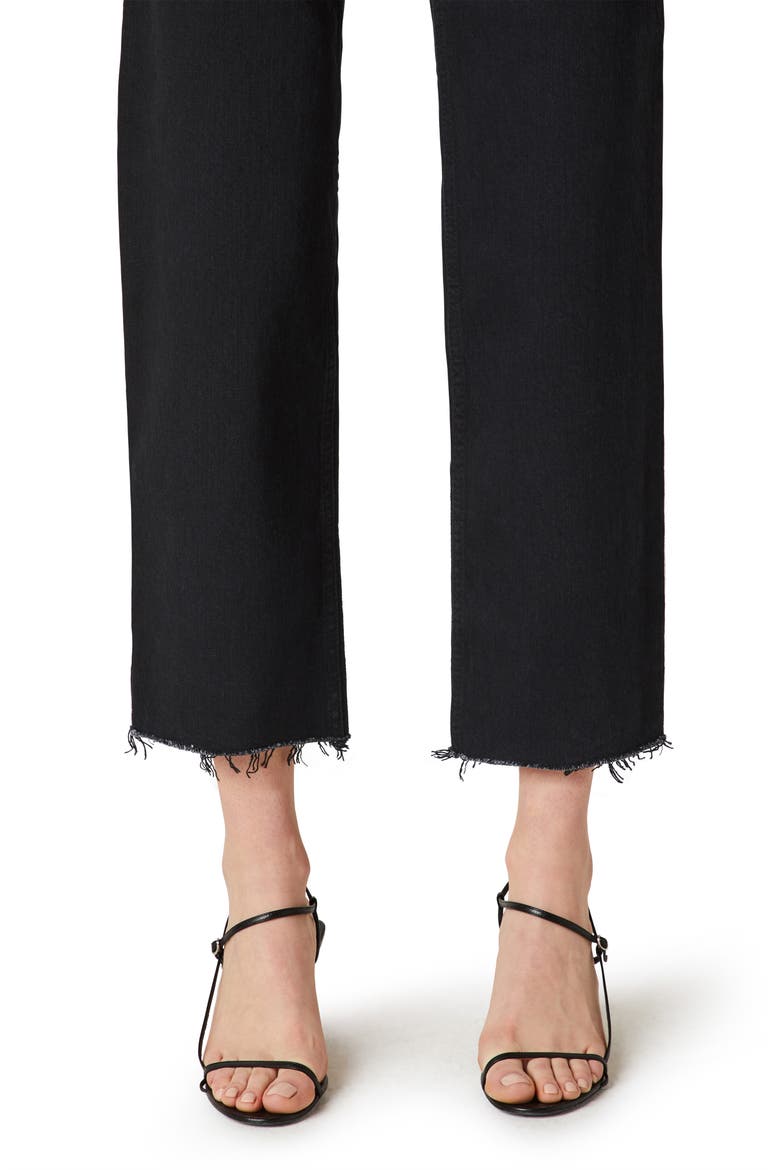 Remi High Waist Crop Straight Leg Jeans, Alternate, color, WORN IN