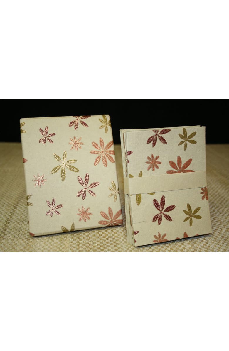 Sustainable Threads Down to Earth - Boxed Notecards with Envelopes, Main, color, Beige