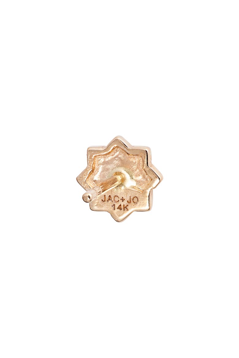 Icon Diamond Stud Earrings, Alternate, color, BLUE