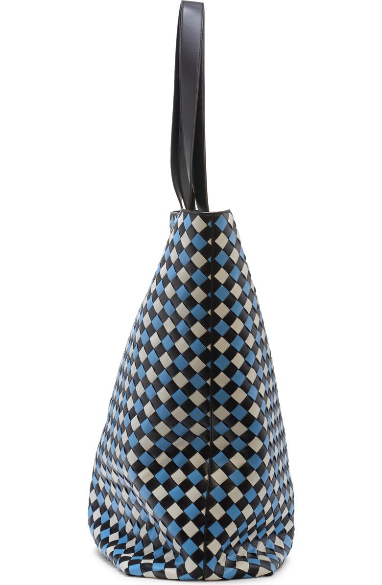 Bottega Veneta Large Tricolor Intrecciato Leather Tote, Alternate, color,