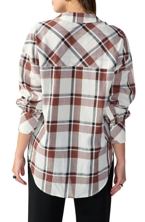Sanctuary Plaid Tunic Shirt