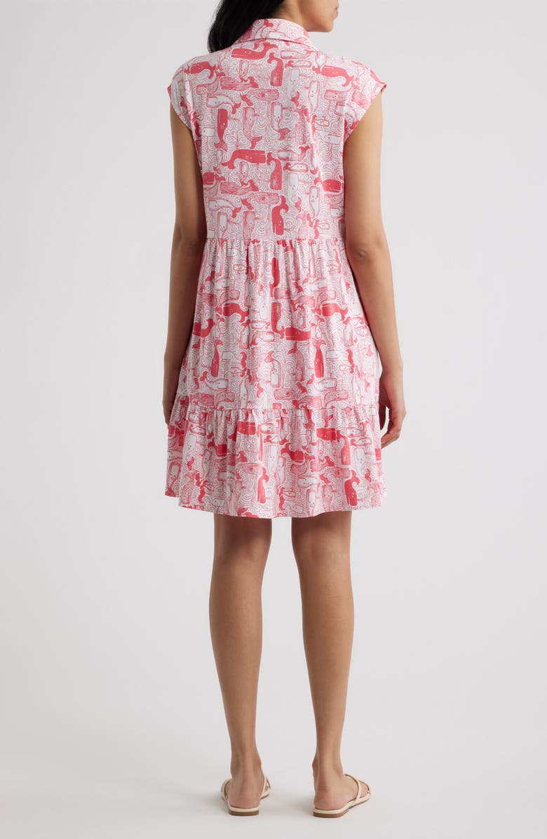 Lilly Pulitzer<sup>®</sup> Arley Sleeveless Shirtdress, Alternate, color, Paradise Punch Thar She Blows