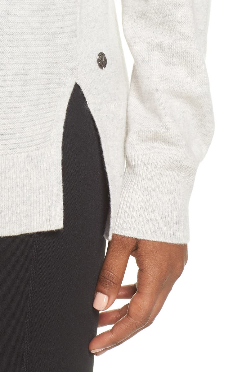 Zella Cashmere and Wool Hoodie, Alternate, color, 