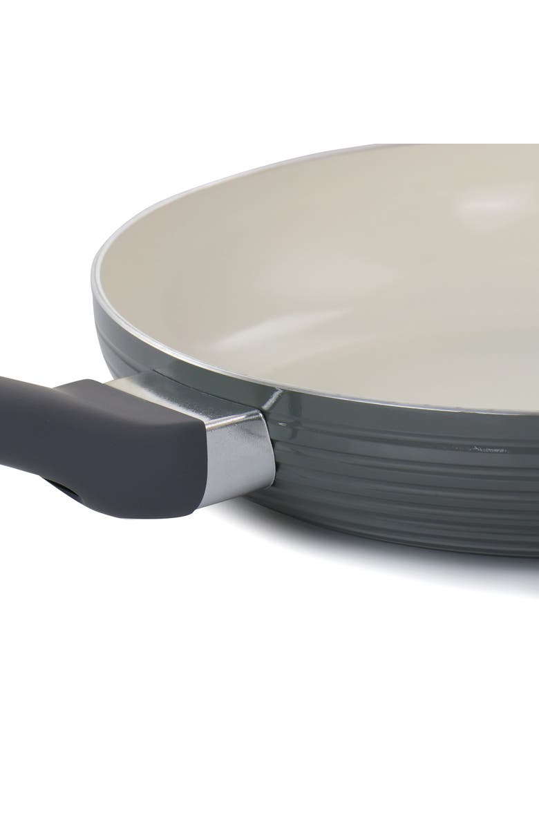 OSTER Ridge Valley 10 Inch Aluminum Nonstick Frying Pan, Alternate, color, Grey