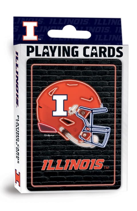 Illinois Neon Playing Cards