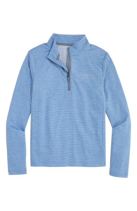 Kids' Sankaty Quarter Zip Performance Pullover (Big Kid)