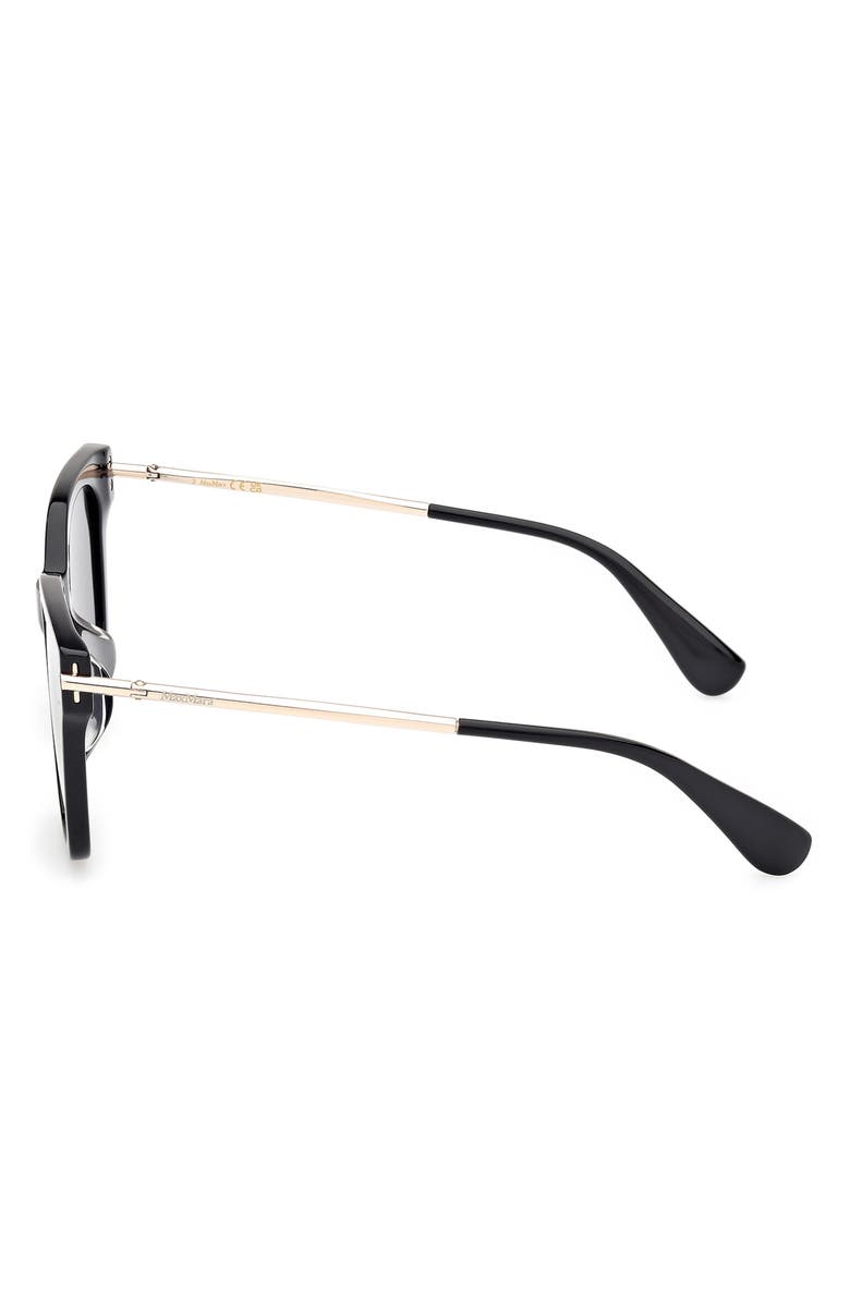 Max Mara 53mm Square Sunglasses, Alternate, color,