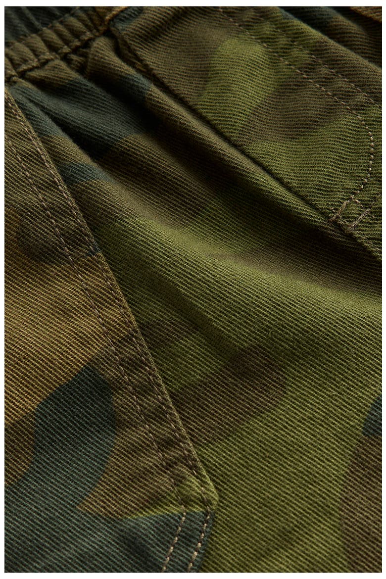 Kids' Camo Print Cotton Twill Pants, Alternate, color, CAMO