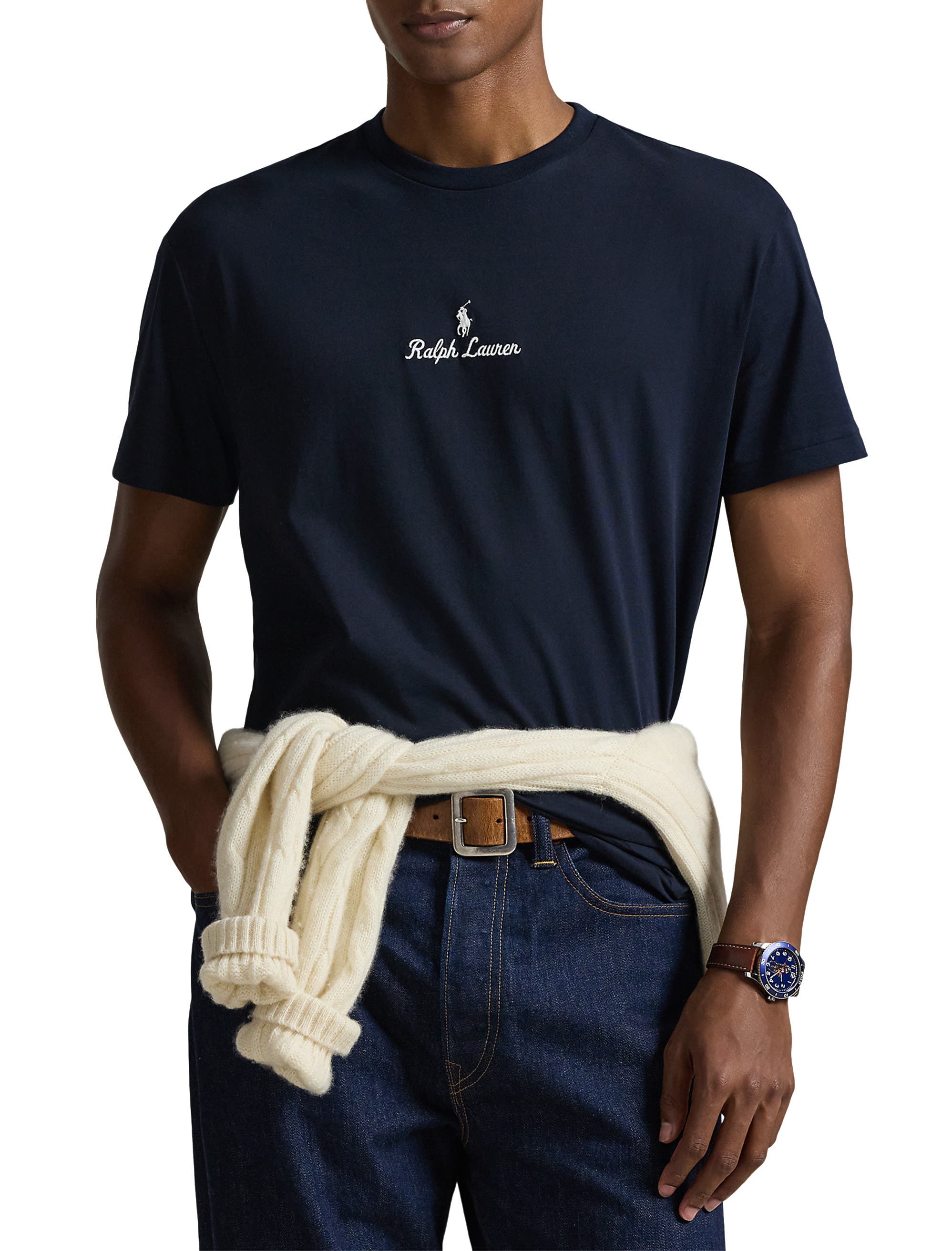 Big & Tall Center Script T-Shirt - image 3