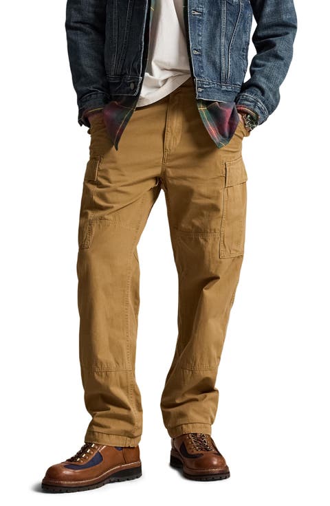 Rustic Canvas Cargo Pants
