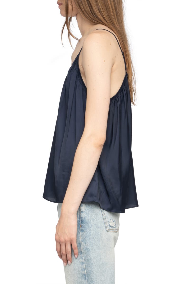 Zadig & Voltaire Cym Satin Camisole, Alternate, color, 