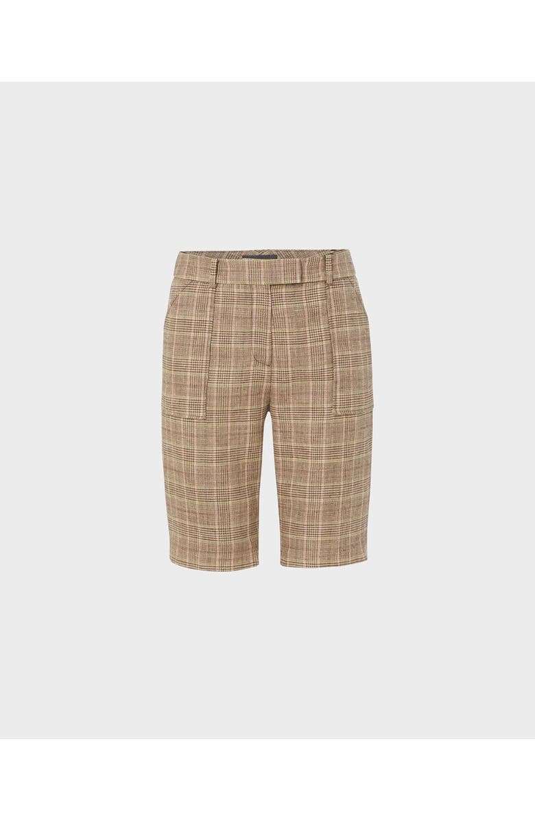Really Wild Clothing Tweed Shorts with Patch Pocket, Main, color, Brown Tweed